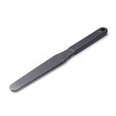 Plastic Oil Painting Scraper Knife AJEW-WH0104-38A-1