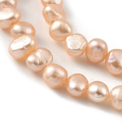 Natural Cultured Freshwater Pearl Beads Strands PEAR-A006-02D-X-1