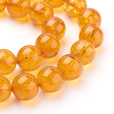 Natural Quartz Crystal Beads Strands G-C076-10mm-6-1