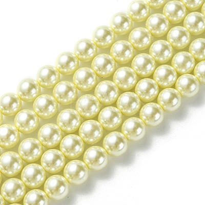 Grade A Glass Pearl Beads HY-J001-10mm-HX003-1
