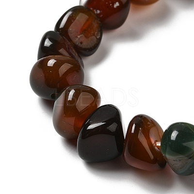 Natural Agate Beads Strands G-H295-B01-14-1
