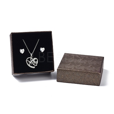 Paper Jewelry Set Boxes CON-Z005-03B-1