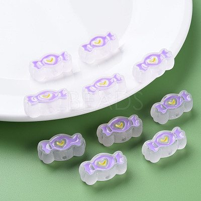 Transparent Acrylic Beads MACR-S374-05B-07-1