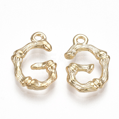 Brass Pendants KK-S348-331G-1