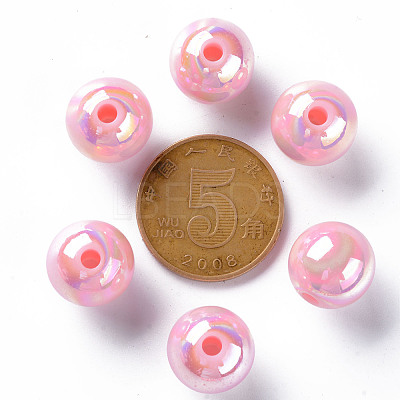 Opaque Acrylic Beads X-MACR-S370-D12mm-A01-1