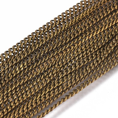 Brass Twisted Chains X-CHC-S109-AB-NF-1