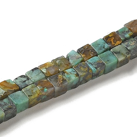 Natural African Turquoise(Jasper) Beads Strands G-B064-A13-1