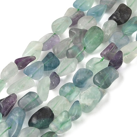 Natural Fluorite Beads Strands G-G018-62D-1