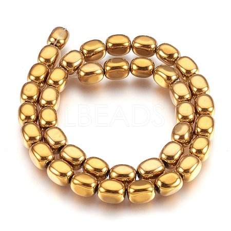 Electroplate Non-magnetic Synthetic Hematite Bead Strands G-I208-14-C-1