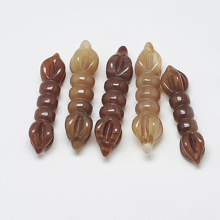 Natural Carnelian/Red Agate Links connectors G-T122-13E-1