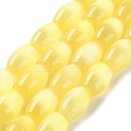 Macaron Color Natural Selenite Beads Strands X1-G-B102-A01-03-1