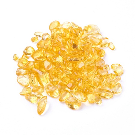 Synthetic Citrine Beads G-I221-19-1