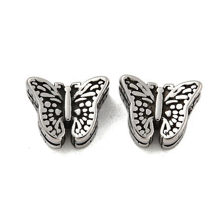 Animal 304 Stainless Steel Beads STAS-E214-11AS-10-1