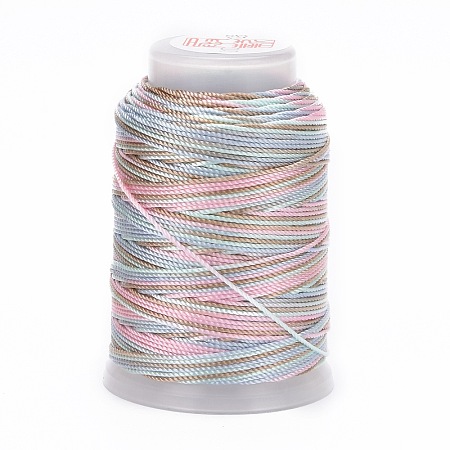 5 Rolls 12-Ply Segment Dyed Polyester Cords WCOR-P001-01B-04-1