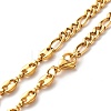 304 Stainless Steel Chain Necklace NJEW-JN03778-4