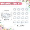 80Pcs Glass Sew on Rhinestones GLAA-ME0001-15C-2