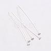 925 Sterling Silver Flat Head Pins STER-K017-25mm-S-01-1