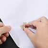 Wall Mounted Brooch Jewelry Display Rolls ODIS-WH0001-61-3