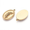 304 Stainless Steel Pendants STAS-L022-323G-2