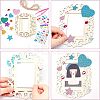 Fingerinspire Undyed Wooden Photo Frame DIY-FG0002-86-4