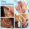 8 Strands 8 Colors Handmade Polymer Clay Beads CLAY-CJ0001-93-7