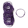 Korean Waxed Polyester Cord Bracelet Making AJEW-JB00011-05-3