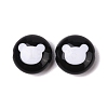 Two-tone Acrylic Beads OACR-U003-10-1