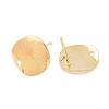 304 Stainless Steel Stud Earring Findings STAS-D217-01G-2
