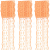 3 Rolls Guipure Non-Stretch Lace Trim OCOR-GF0004-52D-1