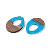 Resin & Wood Pendants WOOD-F015-17H-2