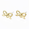 Alloy Stud Earring Findings X-PALLOY-T064-78LG-RS-1