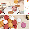 CRASPIRE 100Pcs Easter Adhesive Wax Seal Stickers DIY-CP0010-17A-5