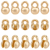 30Pcs Brass Bead Tips KK-SC0007-76-1