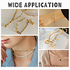 Soldered Brass Paperclip Chains CHC-CA0001-03G-7