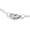 304 Stainless Steel Cable Chain Bracelet STAS-XCP0001-71P-2