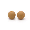 Round Food Grade Eco-Friendly Silicone Beads SI-JX0066A-36-1