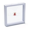 Square Transparent PE Thin Film Suspension Jewelry Display Box CON-D009-01C-05-1