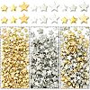 180Pcs 6 Styles CCB Plastic Beads CCB-YW0001-51-2