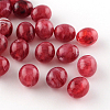 Oval Imitation Gemstone Acrylic Beads OACR-R038-08-1