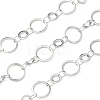 304 Stainless Steel Ring Link Chains CHS-G044-05P-01-1