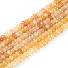 3 Strands 3 Colors Glass Beads Strands GLAA-TA0004-16B-2