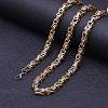 Stainless Steel Byzantine Chains Necklaces for Men FS-WG56795-116-1