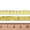 Crackle Transparent Glass Beads Strands GLAA-N062-6mm-05-4