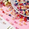 Imitation Pearl Acrylic Beads OACR-S011-8mm-ZM-4