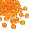 Autumn Theme Transparent Acrylic Beads X-PL712Y-5-1