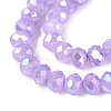 Electroplate Crackle Imitation Jade Glass Beads Strands LS-EGLA-Q131-02B-05-3
