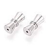 925 Sterling Silver Screw Clasps STER-T008-50S-02-2