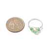 Glass Finger Rings RJEW-JR00925-02-3