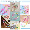 1Bag Opaque Acrylic Beads MACR-WR0001-06-5