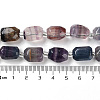 Natural Fluorite Beads Strands G-C105-A03-01-5